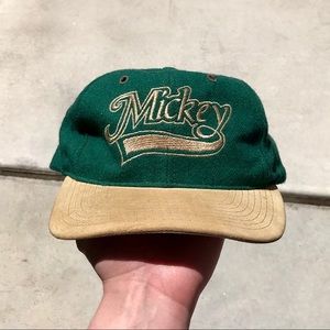 Vtg Walt Disney Mickey Mouse Snapback Made In USA